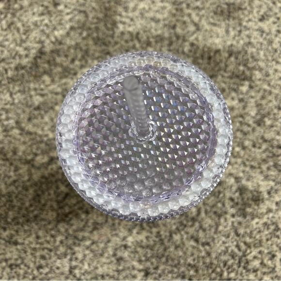 STARBUCKS 2018 Rare Iridescent Studded Tumbler Flawed - Picture 4 of 6